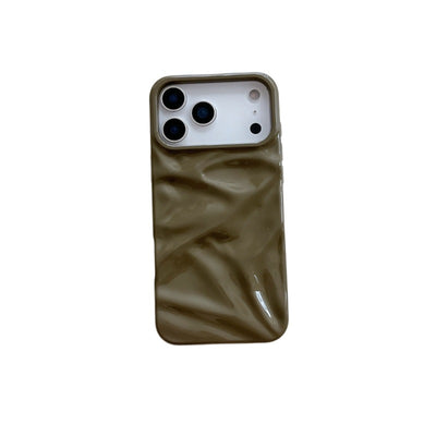Funda Celular con Patrón Plisado 3D - Colores Otoño Invierno - Image 5