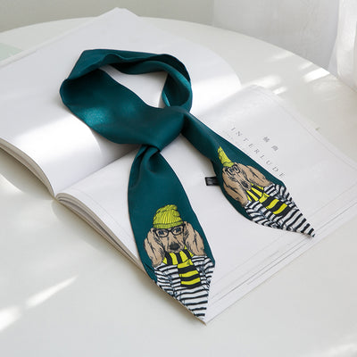 Corbata Delgada Estilo Animal - Accesorio Decorativo Moderno - Image 15