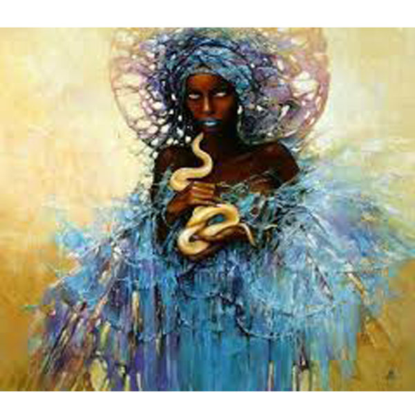 Pintura de Diamantes Energía Femenina Divina por Cipher