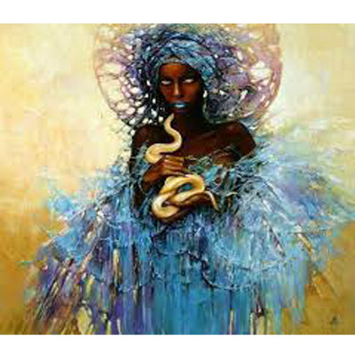 Pintura de Diamantes Energía Femenina Divina por Cipher - Image 2