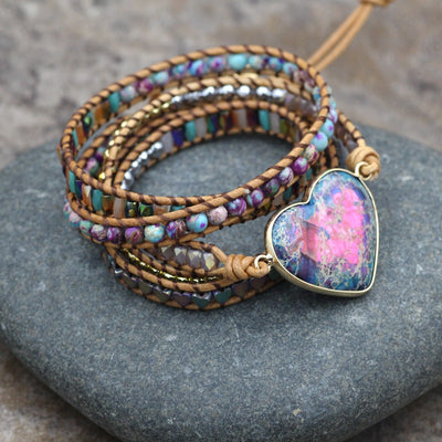 Pulsera de Cuentas Coloridas Artesanal - Image 10