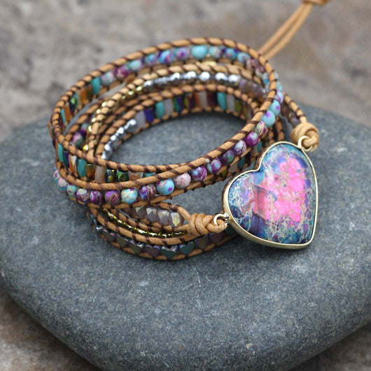 Pulsera de Cuentas Coloridas Artesanal - Image 10