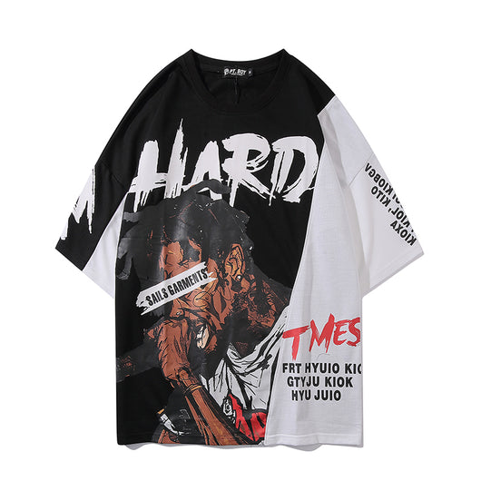 Playera Estampada Cuello Redondo Manga Corta para Hombre - Image 6