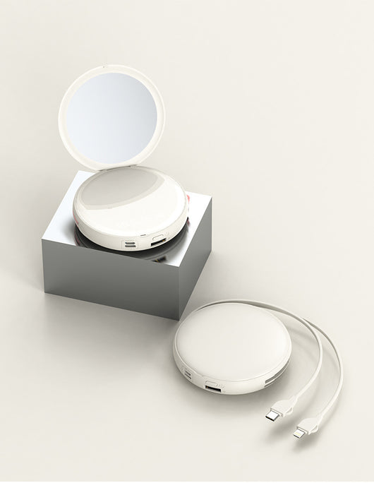 Espejo de Belleza Portátil con Luz LED y Carga Rápida - Image 11