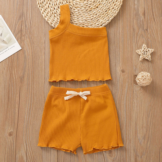 Conjunto de Verano para Bebé - Chaleco sin Mangas y Shorts 2 Piezas - Image 8