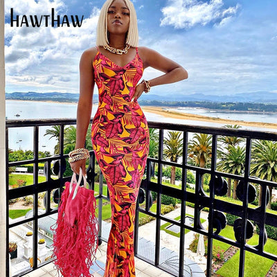 Vestido de Verano Ajustado con Estampado de Camuflaje y Tirantes - Image 5