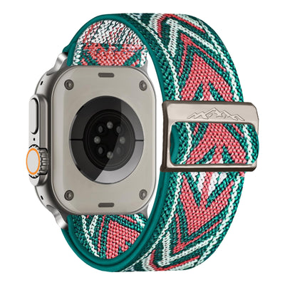 Correa Nylon Elástica Tejida para Apple Watch con Hebilla Ajustable Doble Cara - Image 16