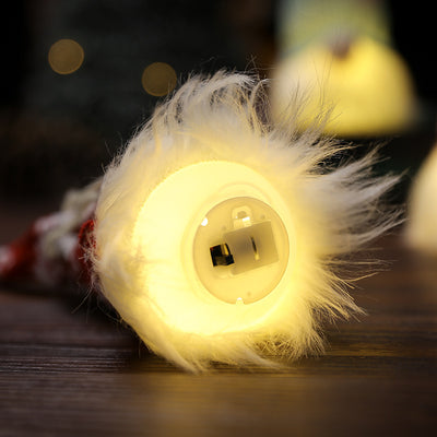 Muñeco Navideño sin Rostro con Luz LED Colgante - Image 11