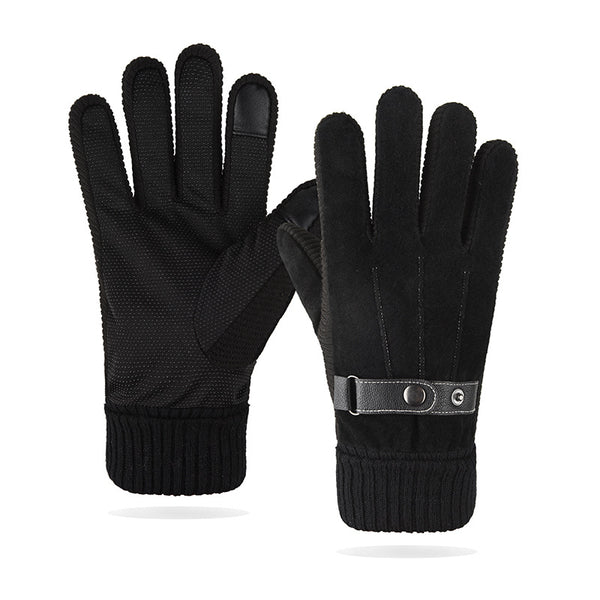 Guantes Térmicos Cortavientos para Ciclismo con Compatibilidad Táctil
