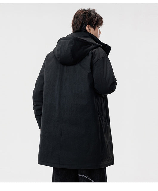 Abrigo Hombre Suelto Impermeable Moderno y Cálido - Image 10