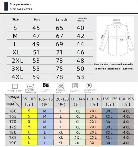 Camisa Casual Blanca para Hombre - Diseño Liso Versátil - Image 17