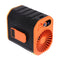 Ventilador Portátil de Cintura con Batería Integrada y Linterna LED