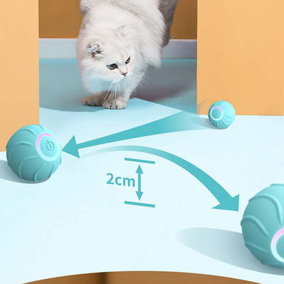 Pelota Interactiva Automática con Salto para Gatos - Juguete Eléctrico de Entrenamiento - Image 16
