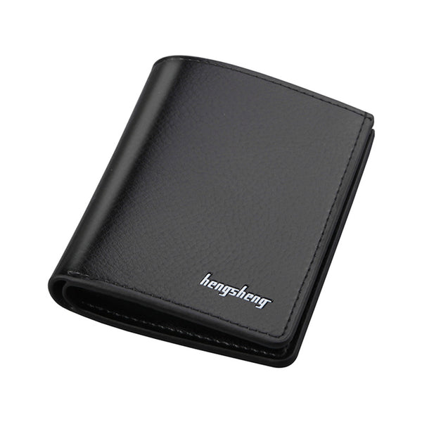 Cartera Delgada para Hombre con Múltiples Tarjetas y Sistema Modular