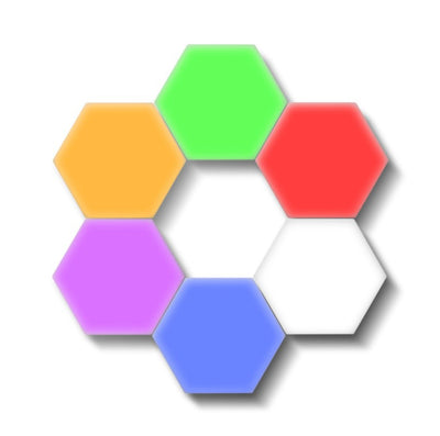 Lámpara de Pared Modular Helios Touch con Paneles de Panal - Image 9