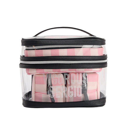 Bolsa de Maquillaje Profesional Plegable Multifuncional