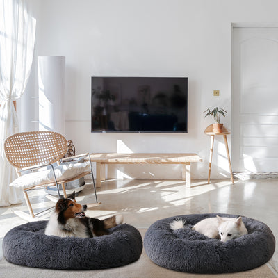 Cama Donut para Perros - Cómoda Felpa Suave Lavable - Image 101