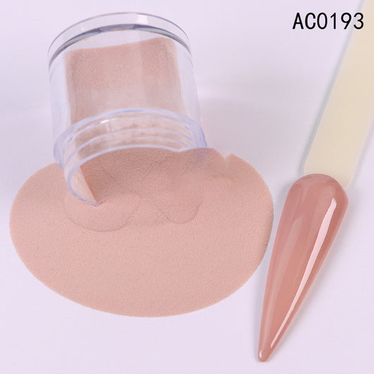 Polvo de Extensión de Uñas Acrílicas Tallado Infiltrante Tono Piel Nude Cristal - Image 13