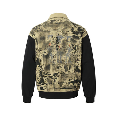 Chaqueta Retro Americana con Bordados y Parches Decorativos - Image 21