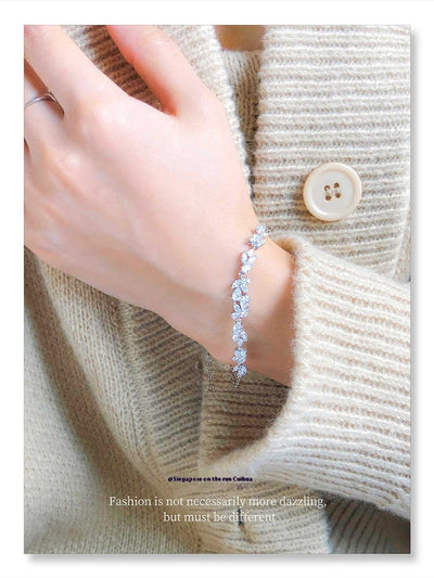 Pulsera de Lujo con Diseño de Flor Glicina del Bosque - Image 11