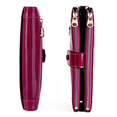 Billetera Vintage de Cuero Encerado para Mujer - Diseño Clásico - Image 16