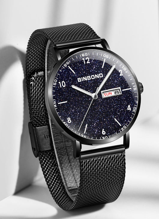 Reloj Inteligente Ultrafino con Diseño de Cielo Estrellado - Resistente al Agua para Adolescentes - Image 27