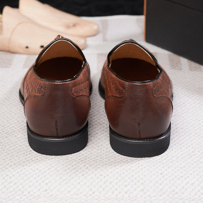 Zapatos de Cuero Artesanales para Hombre - Estilo Business Casual con Borlas - Image 9
