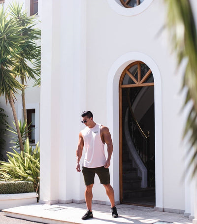 Chaleco Deportivo Hombre Verano Suelta Comodidad Fitness - Image 18