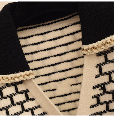 Cardigan Tejido Estilo Occidental con Efecto Silueta Esbelta - Image 9