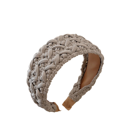 Diadema Vintage Tejida Ancha con Calavera - Banda Elástica Sensible a la Presión - Image 5