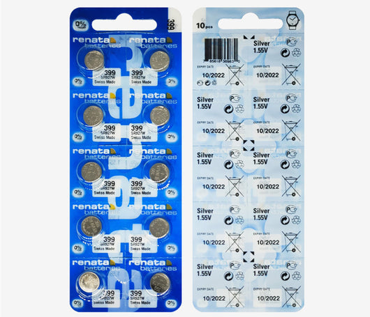 Batería de Óxido de Plata SR927W para Relojes de Cuarzo Electrónicos