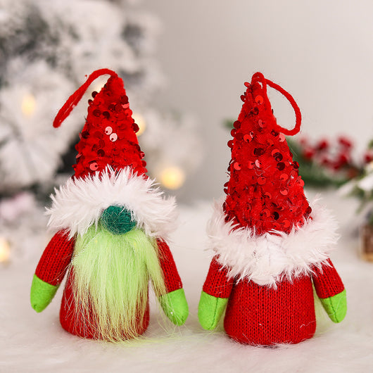 Muñeca Navideña Luminosa sin Rostro - Decoración Festiva Forest Man - Image 4