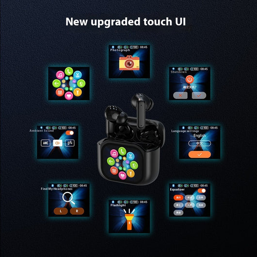 Auriculares Bluetooth In-Ear con Pantalla a Color y Cancelación de Ruido - Image 3