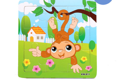 Puzzle de Animales de Madera - Juego Educativo para Niños y Padres - Image 7