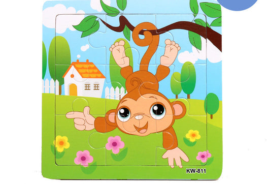 Puzzle de Animales de Madera - Juego Educativo para Niños y Padres - Image 7