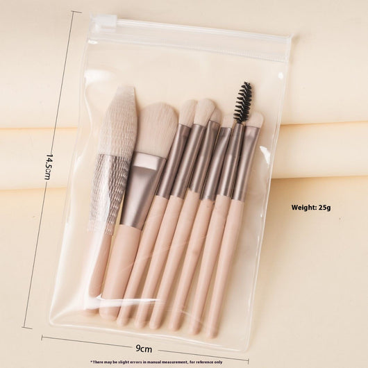 Set de 8 Brochas de Maquillaje Profesional Portátil - Image 7