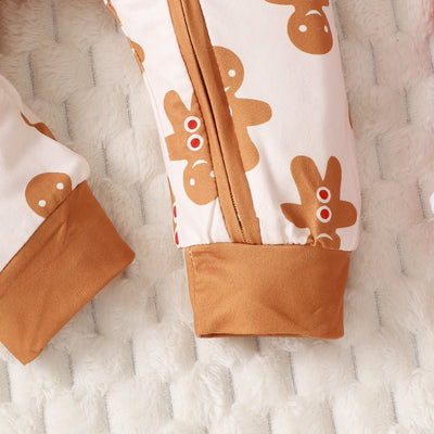 Pijama Navideño Infantil de una Pieza con Cierre - Image 3