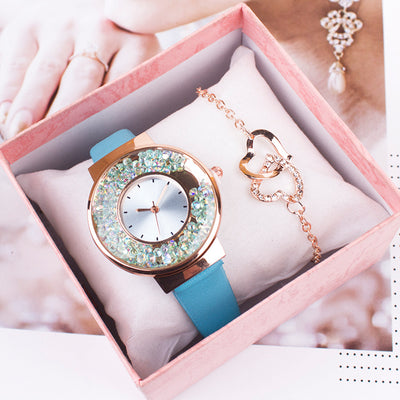 Reloj de Diamantes con Cadena Quicksand para Mujer - Image 2
