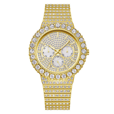 Reloj Hip Hop Urbano con Correa de Acero y Hebilla Mariposa - Image 12
