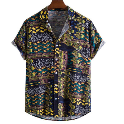 Playera Estampado Playa Manga Corta - Image 7