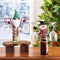 Adorno Navideño Decorativo para Copa de Vino