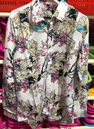 Camisa Casual Estampada de Manga Larga para Hombre - Image 14