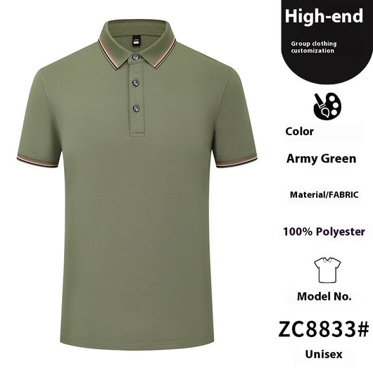 Playera Polo Cuello Clásico de Color Sólido - Image 12