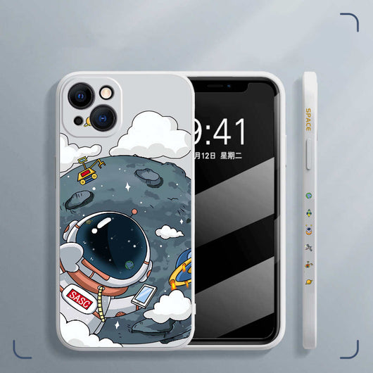 Funda TPU Cubo Rubik con Astronauta Lateral - Image 7