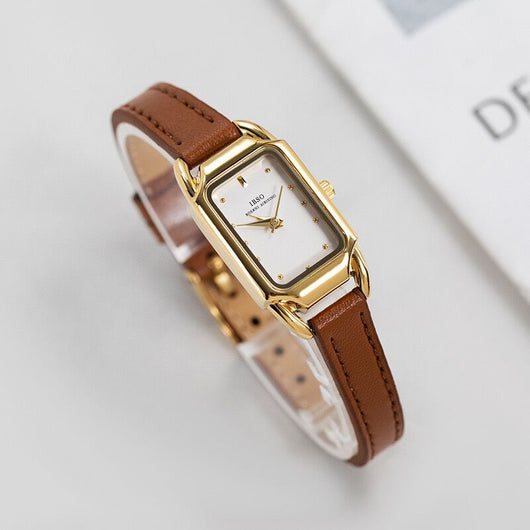 Reloj de Pulsera Cuadrado Retro Minimalista para Mujer - Image 3