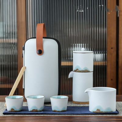 Juego de Té Automático Lazy Glaze - Portátil para Viajeros - Image 7
