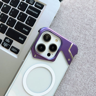 Funda Magnética Metálica sin Marco para iPhone 15 - Protección Premium - Image 3