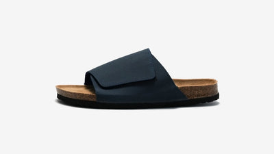 Pantuflas de Corcho y Cuero para Hombre - Sandalias Retro Cómodas - Image 14