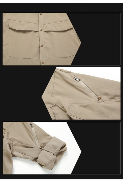 Camisa Táctica de Secado Rápido para Hombre - Outdoor Performance - Image 9