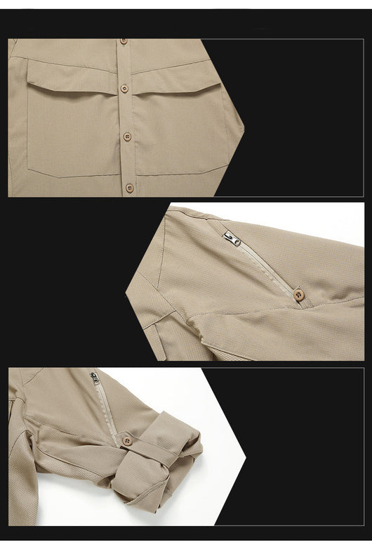 Camisa Táctica de Secado Rápido para Hombre - Outdoor Performance - Image 9